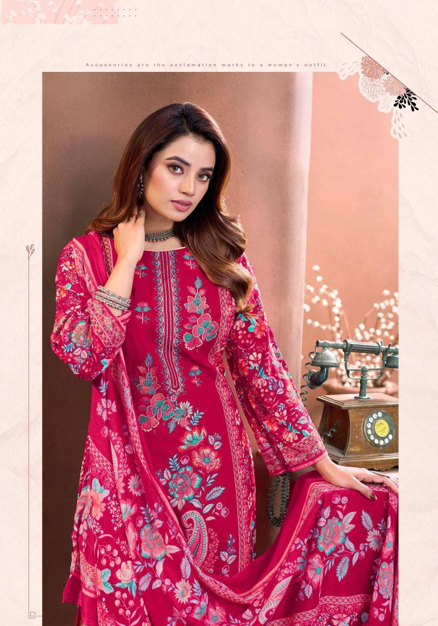 Alok suit riaz Unstitched dress materials
